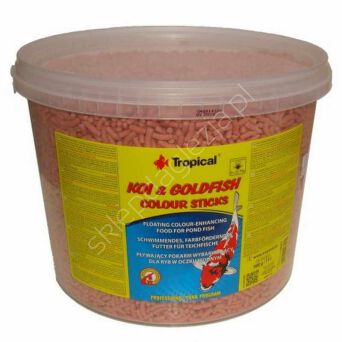 Pokarm dla ryb 11l/900g Koi&Goldfish Colour Sticks