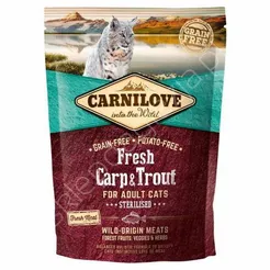 Carnilove Kot  400g Fresh Carp&Trout Sterilised