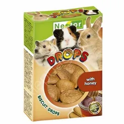 Pokarm dropsy dla gryzoni miodowo-biszkoptowe