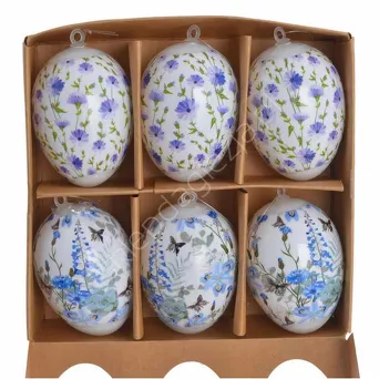 Pisanki zawieszki 6szt