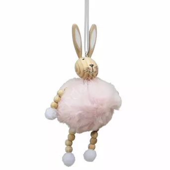 Zawieszka Zając puchaty mix