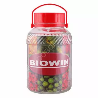 Słój z zakrętką plastikową 5l  