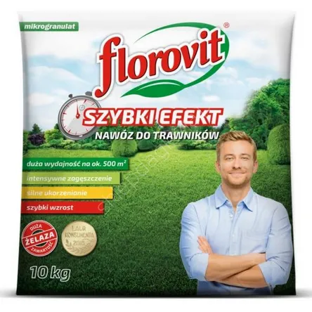 Florovit Trawnik 10kg Szybki efekt