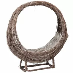 Koszyk wiklinowy okrągły - osłonka  48*16*52cm