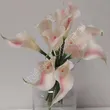 Calla pęczek 33cm, sztuczne kwiaty jak żywe, sztuczne kwiaty do wazonu