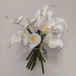 Calla pęczek 33cm, sztuczne kwiaty jak żywe, sztuczne kwiaty do wazonu