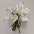Calla pęczek 33cm, sztuczne kwiaty jak żywe, sztuczne kwiaty do wazonu