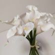 Calla pęczek 33cm, sztuczne kwiaty jak żywe, sztuczne kwiaty do wazonu