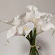 Calla pęczek 33cm, sztuczne kwiaty jak żywe, sztuczne kwiaty do wazonu