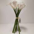 Calla pęczek 33cm, sztuczne kwiaty jak żywe, sztuczne kwiaty do wazonu
