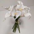 Calla pęczek 33cm, sztuczne kwiaty jak żywe, sztuczne kwiaty do wazonu