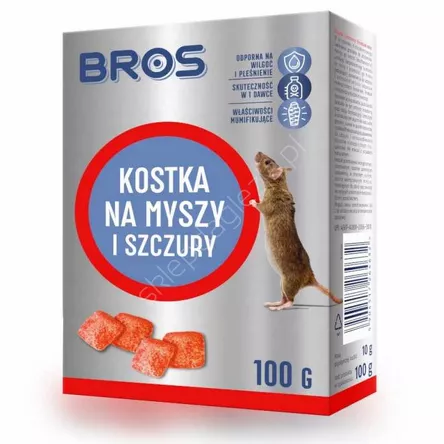 Kostka na myszy i szczury 250g