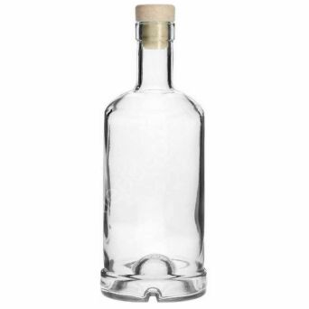 Butelka 0,5l gabinetowa z korkiem