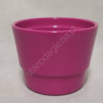Doniczka ceramiczna CX Prymula różowa 12cm