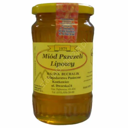 Miód lipowy 400g B