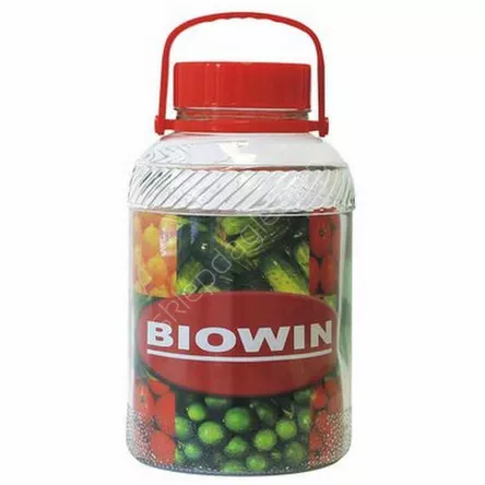 Słój z plastikową pokrywką  8l