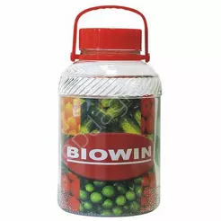 Słój z zakrętką plastikową 8l