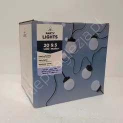 Lampki  20 LED białe zimne 950cm