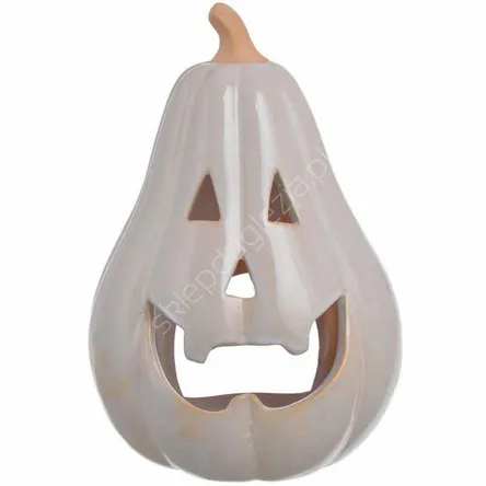 Dynia ceramiczna 20cm kremowa