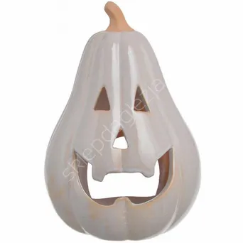 Dynia ceramiczna 20cm kremowa