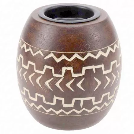 Świecznik drewniany 9cm
