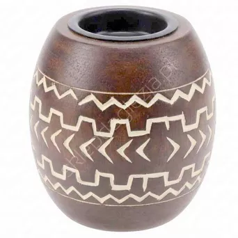 Świecznik drewniany 9cm