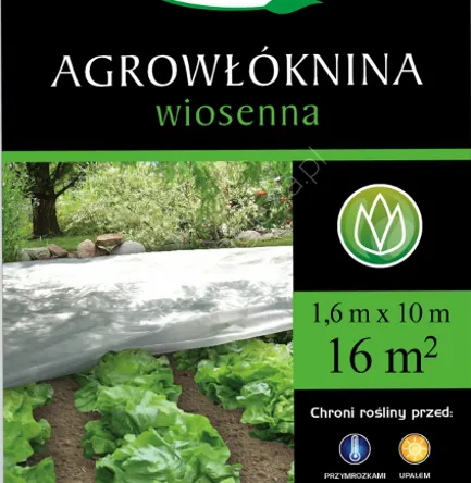 Agrowłóknina 1,6*10 P17 hobby biała
