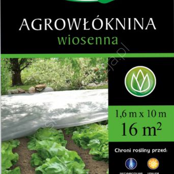 Agrowłóknina 1,6*10 P17 hobby biała