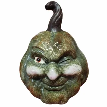 Dynia ceramiczna z twarzą