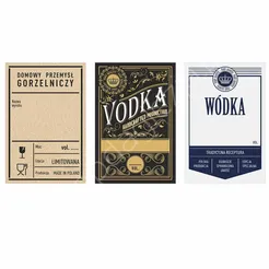 Etykieta wódka mix- 20szt