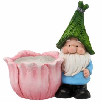 Doniczka ceramiczna figurka skrzat 33*22*34cm