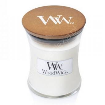 Świeca Wood Wick mała Linen