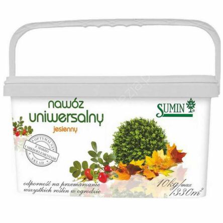 Nawóz Sumin jesienny uniwersalny 10kg, nawóz jesienny do róż