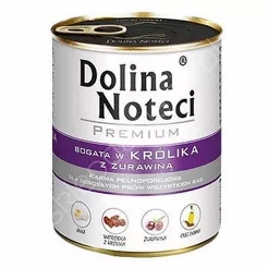 Dolina Noteci  800g dla psa królik z żurawiną