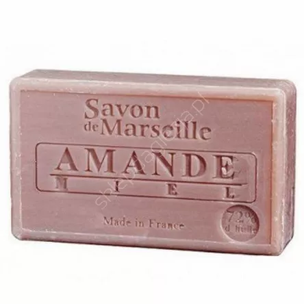 Mydło Marsylskie Migdał, miód 100g