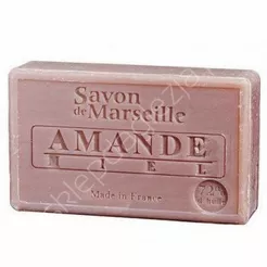 Mydło Marsylskie Migdał, miód 100g