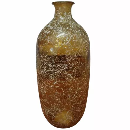 Szkło Wazon żółty 13x31cm