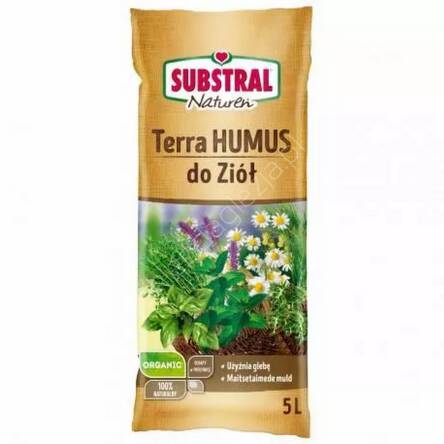 Ziemia Terra humus do ziół 5l