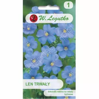 Len trwały niebieski 1g  L