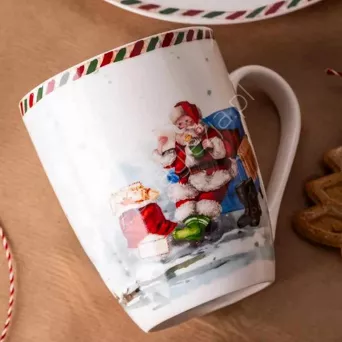 Kubek świąteczny List do Mikołaja 400ml