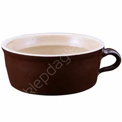 Garnek kamionka na smalec 0,5L bez pokrywki