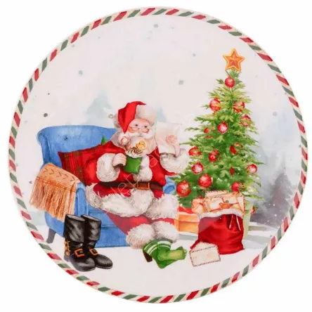 Talerz deserowy List do Mikołaja 20cm