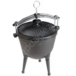 Garnek do prażonek  4,5l żeliwny 629 