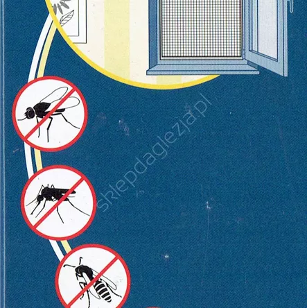 Siatka na okno przeciw owadom 100x100 , szerszenie