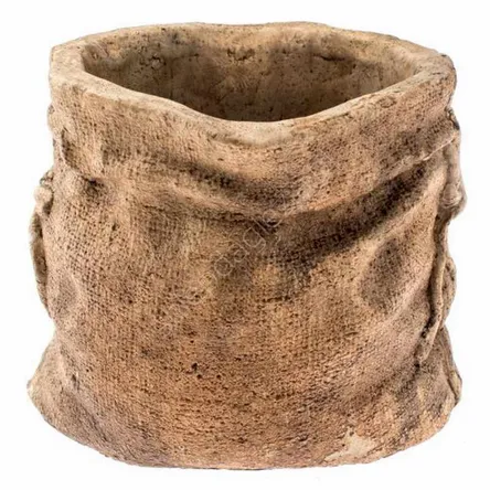 Doniczka cer Dakls Beton Worek 15×13×12.5cm