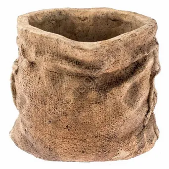 Doniczka cer Dakls Beton Worek 15×13×12.5cm