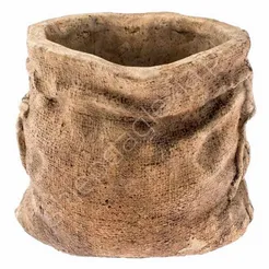Doniczka cer Dakls Beton Worek 15×13×12.5cm