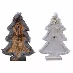 Choinka drewniana na podstawie 40cm