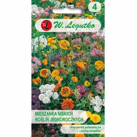 Mieszanka niskich roślin jednorocznych 1,00g L