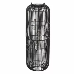 Lampion solarny czarny 62cm